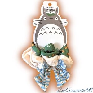 Studio Ghibli My Neighbor Totoro Floral Scrunchy Set